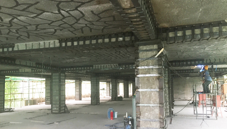 粘鋼、包鋼加固